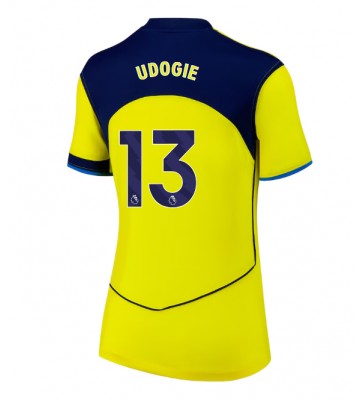 Tottenham Hotspur Destiny Udogie #13 Tercera Equipación Mujer 2025-26 Manga Corta
